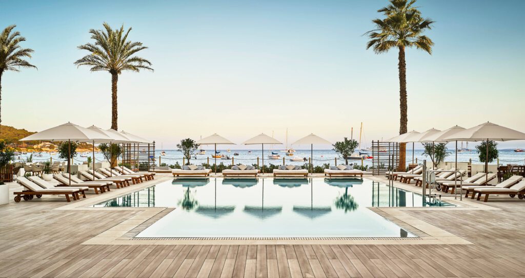 Nobu Ibiza Bay, a luxury hotel in the Balearic Islands