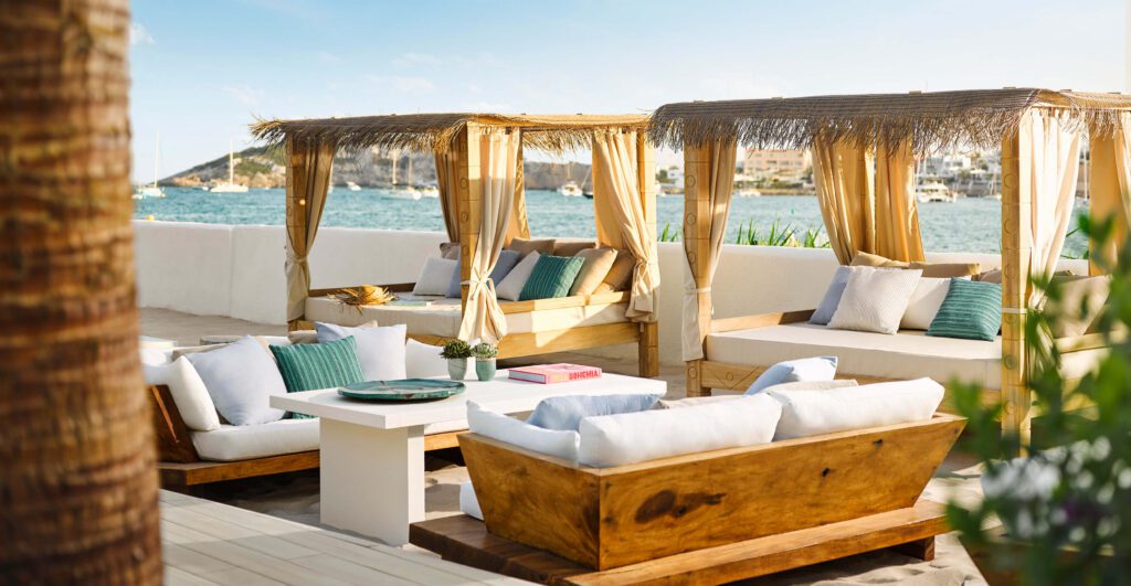Nobu Ibiza Bay, a luxury hotel in the Balearic Islands