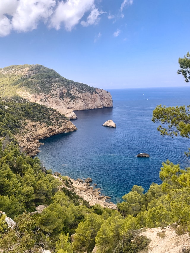 Ibiza coastline