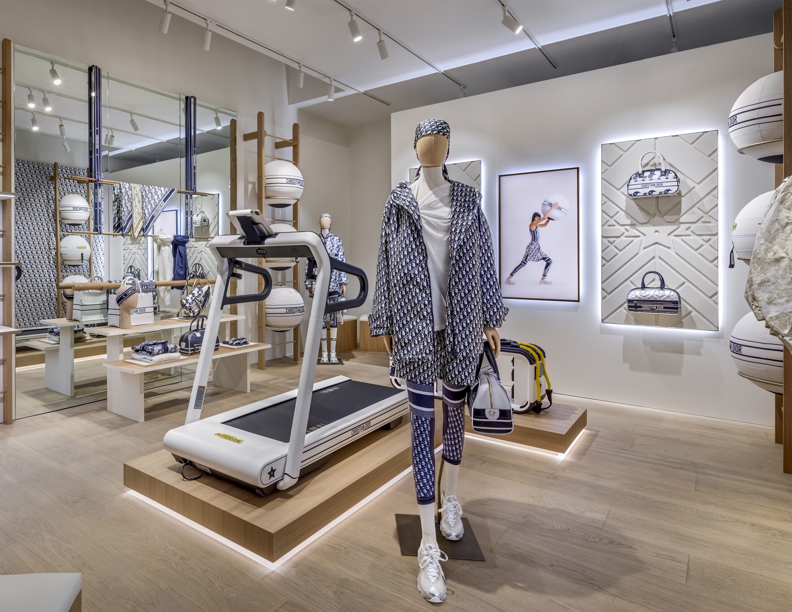 Dior présente sa collaboration avec Technogym