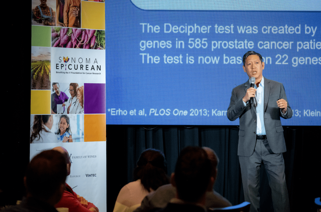 Felix Y. Feng, M.D. Vice Chair for Translational Research, Department of Radiation Oncology, UCSF at the EpiCUREan Symposium.