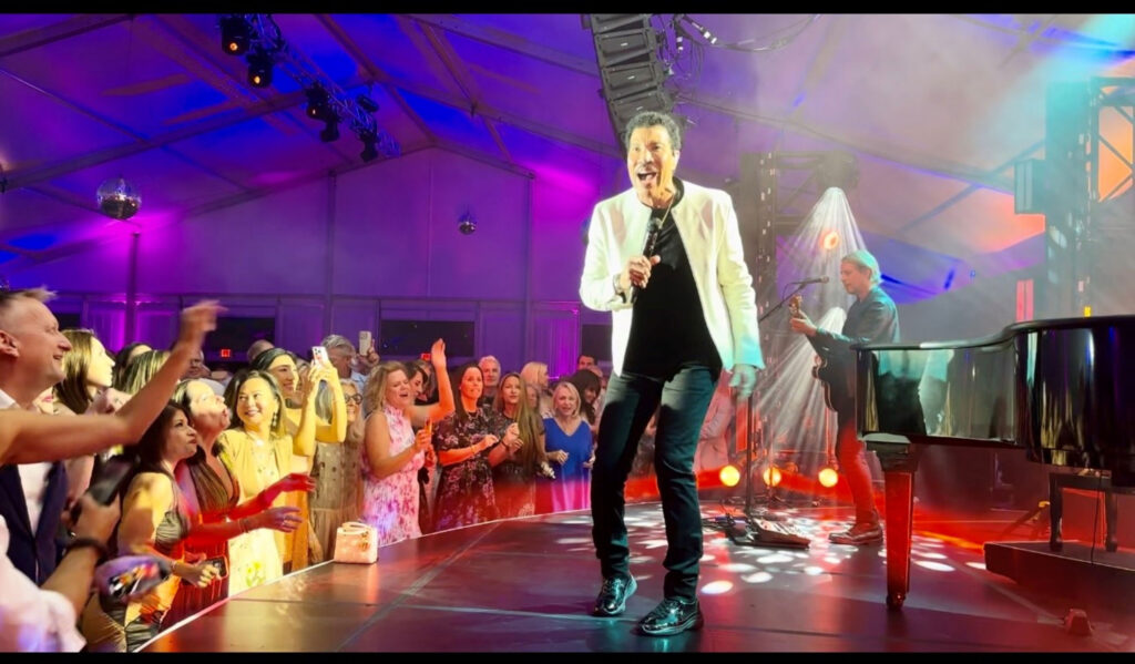 Lionel Richie performed at Arts For All Gala 3