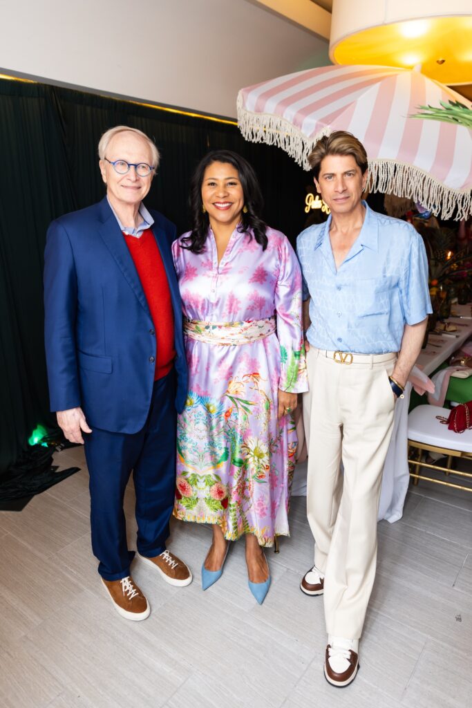 Dr. Edward Winger, Mayor London Breed, Aubrey Brewster