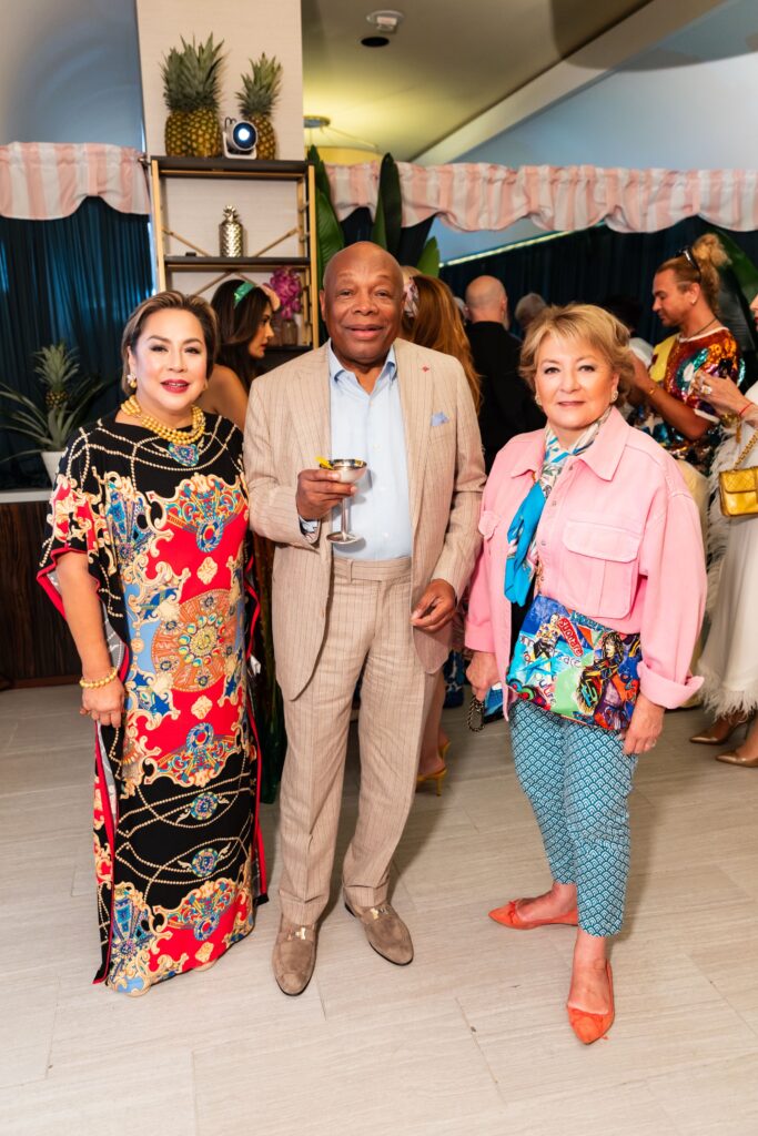 Mitzi Manzano, Mayor Willie Brown, Marie-Christine Kollock