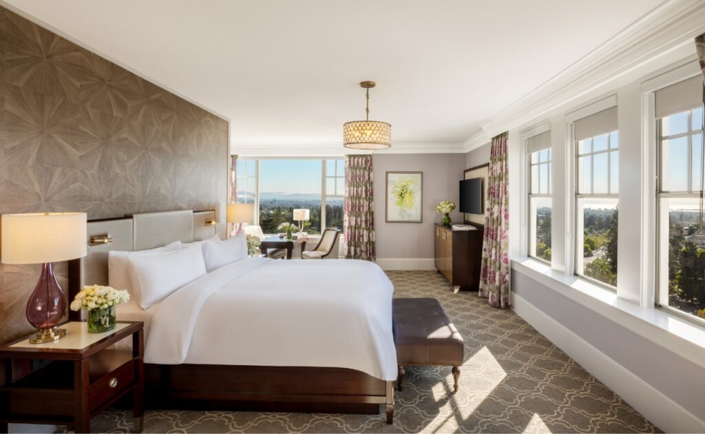 Deluxe room at Claremont Resort & Club.