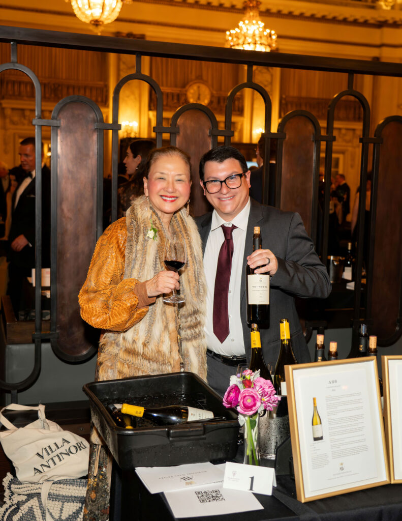 Olivia Decker with Antinori Winery Napa Valley