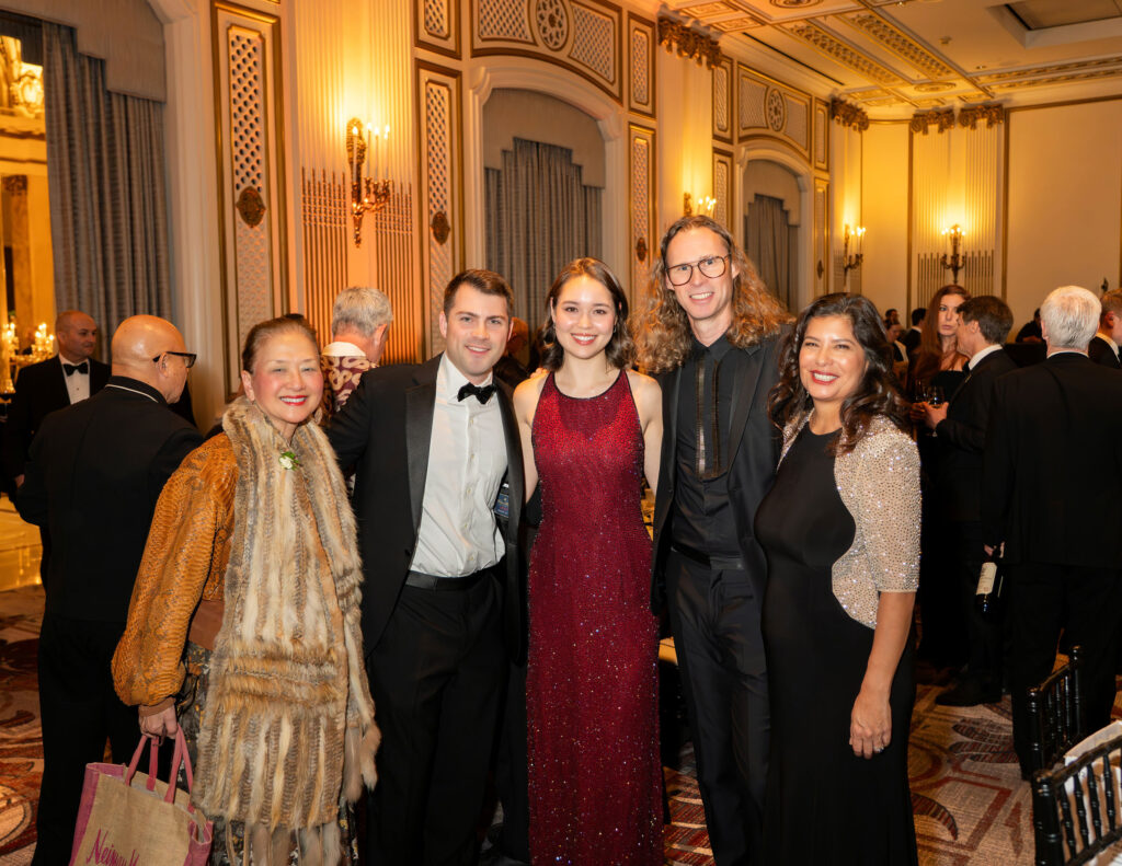 Olivia Decker, Charles Johnson, Maddy, Michael and Xochi Birch