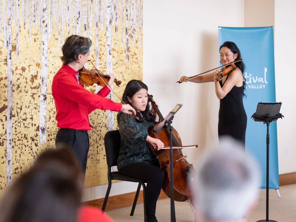 Etienne Gara, Stella Cho, Yu Eun Kim, by David Ortega