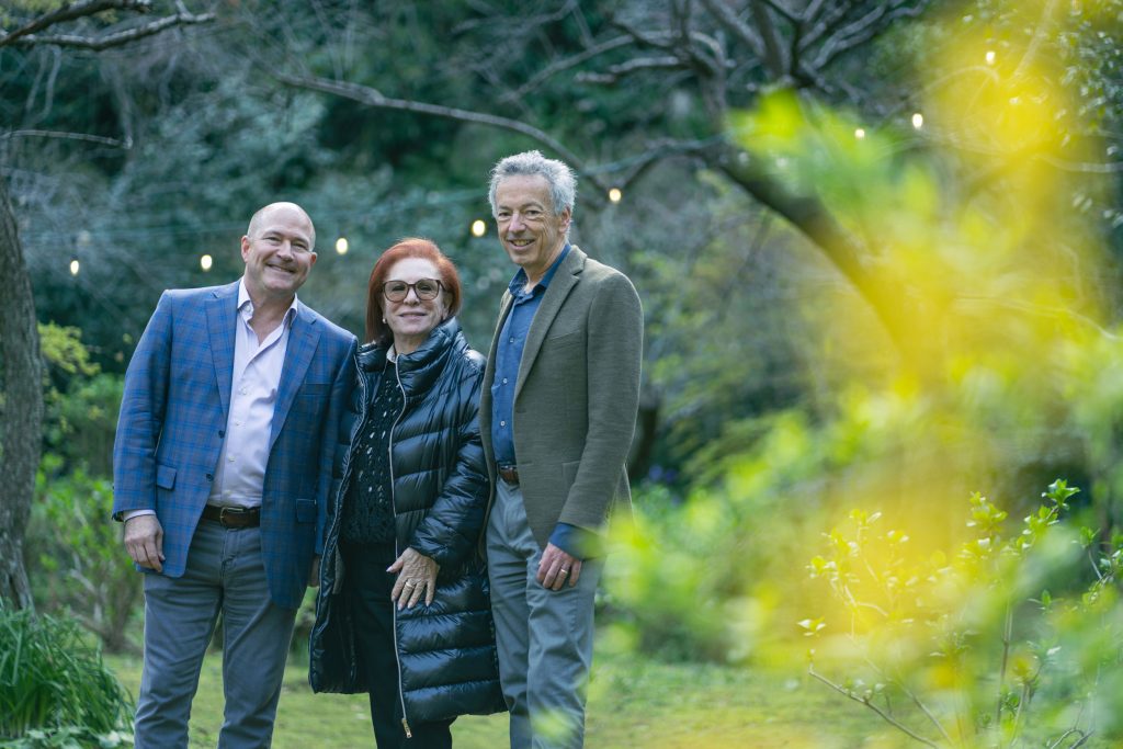 Christopher Barefoot, Romana Brocco, and Rick Walker
