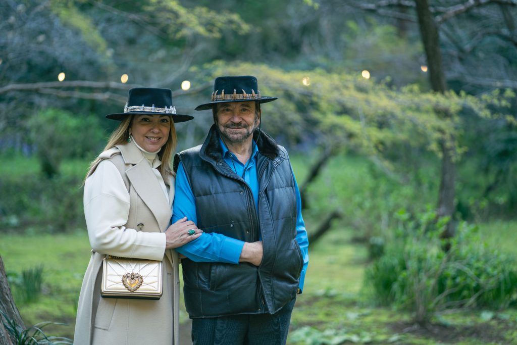 Kathleen Martinez and Jose Luis Nazan