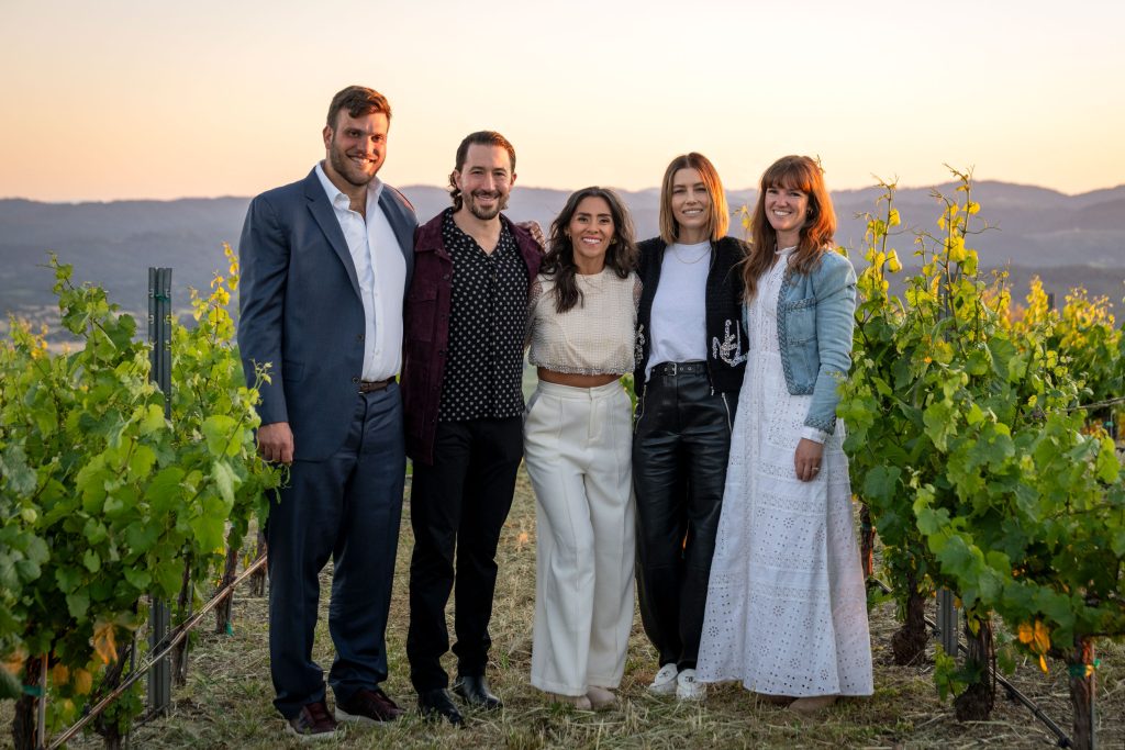 Prophet & Poet Co-Founders: Chris Jackson, Jesse Katz, Rose Biel, Jessica Biel, and Ariel Jackson.