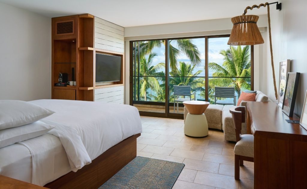 Andaz Maui ocean view guest room.