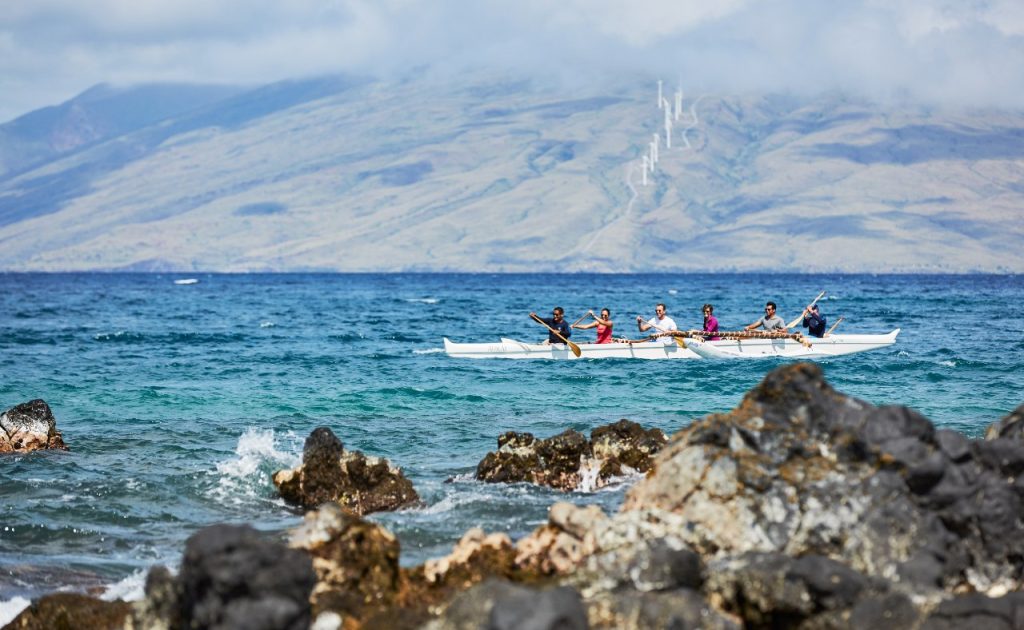 Outrigger excursion.