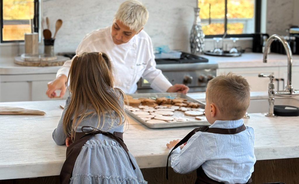 In-residence cookie decorating with Executive Pastry Chef Celine Plano at Four Seasons Napa Valley