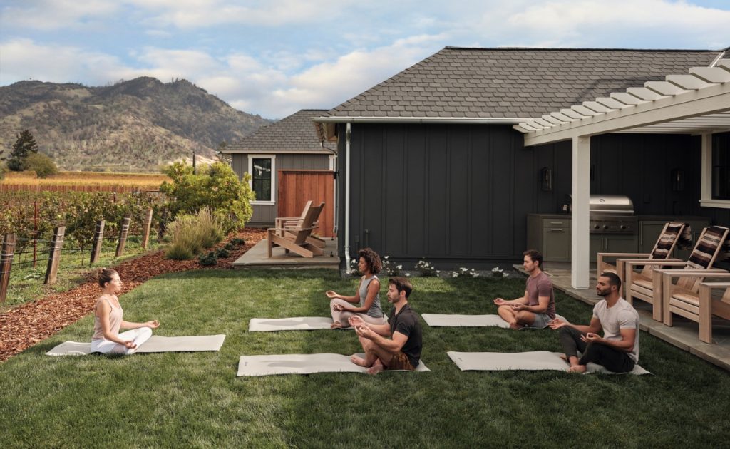 Private Yoga Class at Four Seasons Resort and Residences Napa Valley.