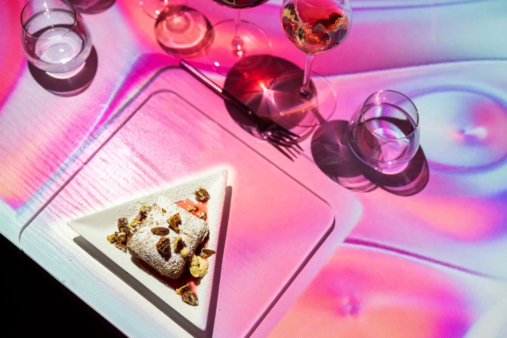 Dessert served at The Radiant Table