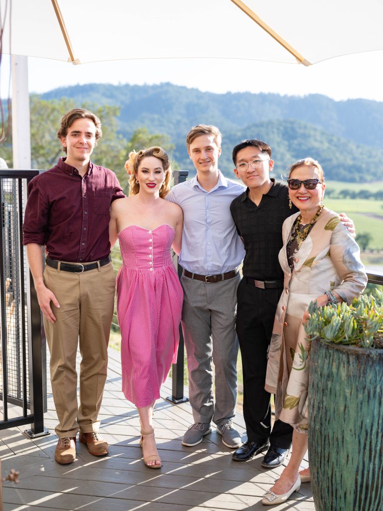 Robyn Adele Anderson and Olivia Decker at Yount Ridge Estate with the Robyn Band | Photo by David Ortega