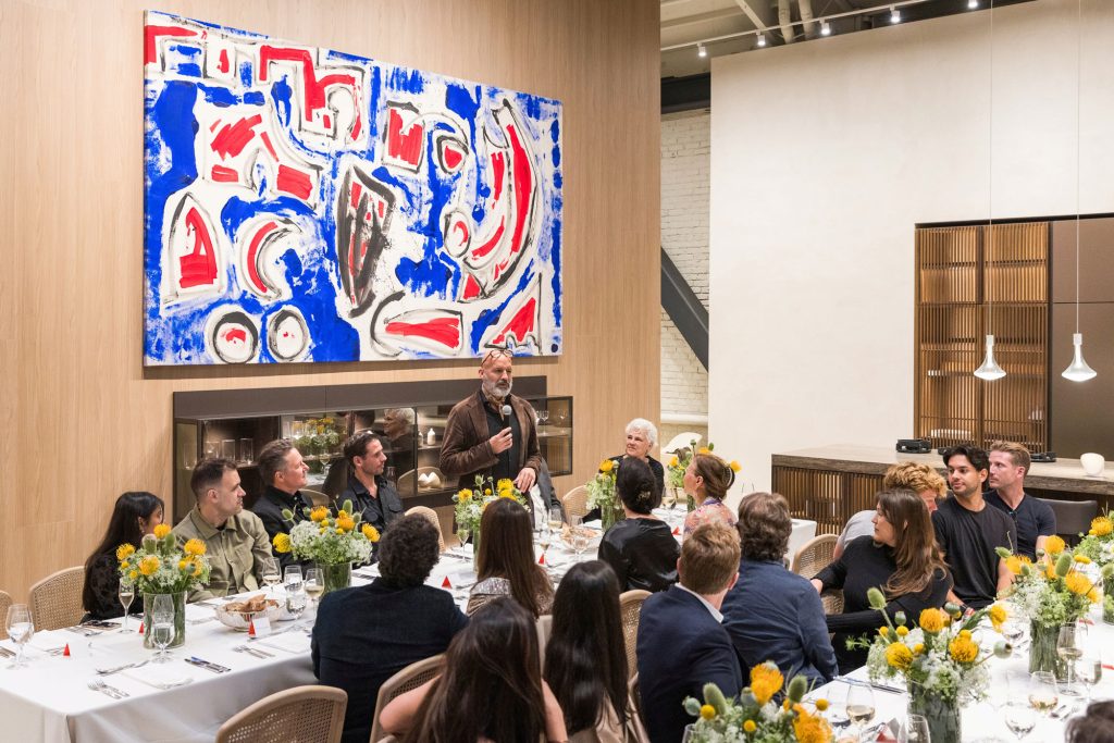 Billy Zane Introduces His Art at the Dinner