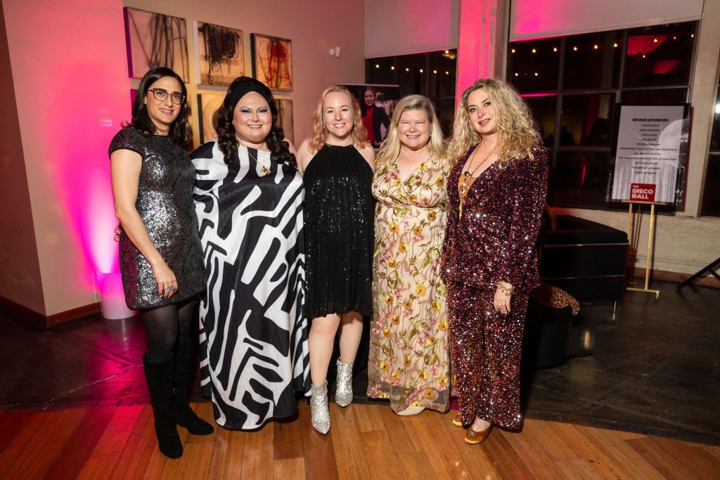 Adriana Aro, Erin Badillo, Liz Pisano, Jennifer Johnston, and Jenn Kurrie