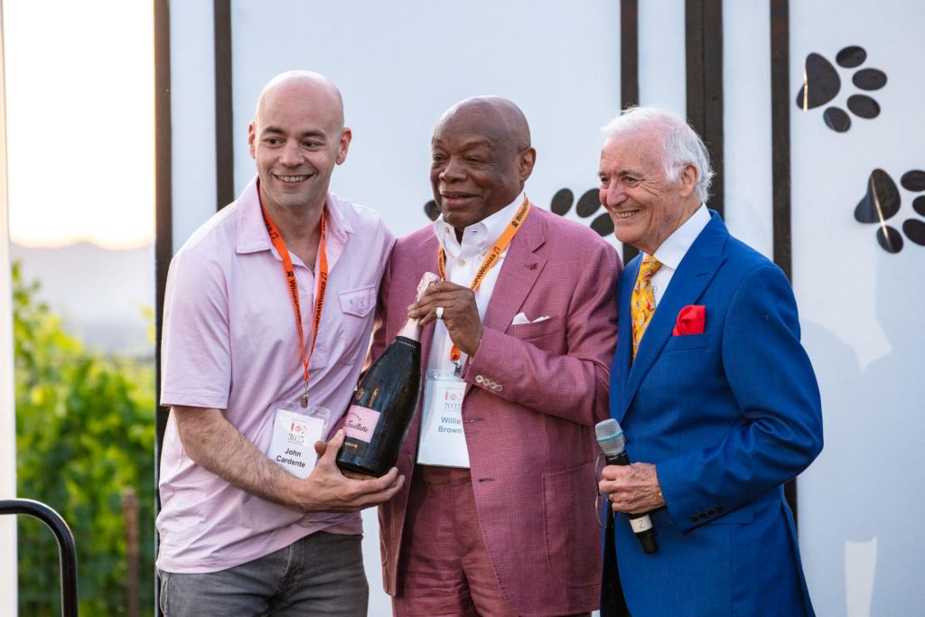 John Cardente, Willie Brown, and Antonio Castellucci