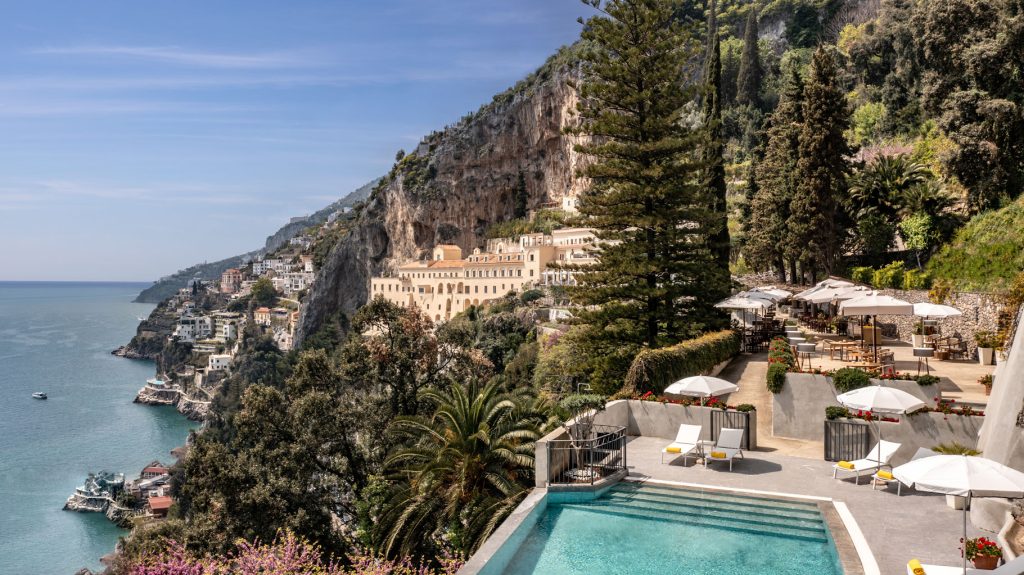 Anantara Convento Di Amalfi Grand Hotel Aerial Shot Day