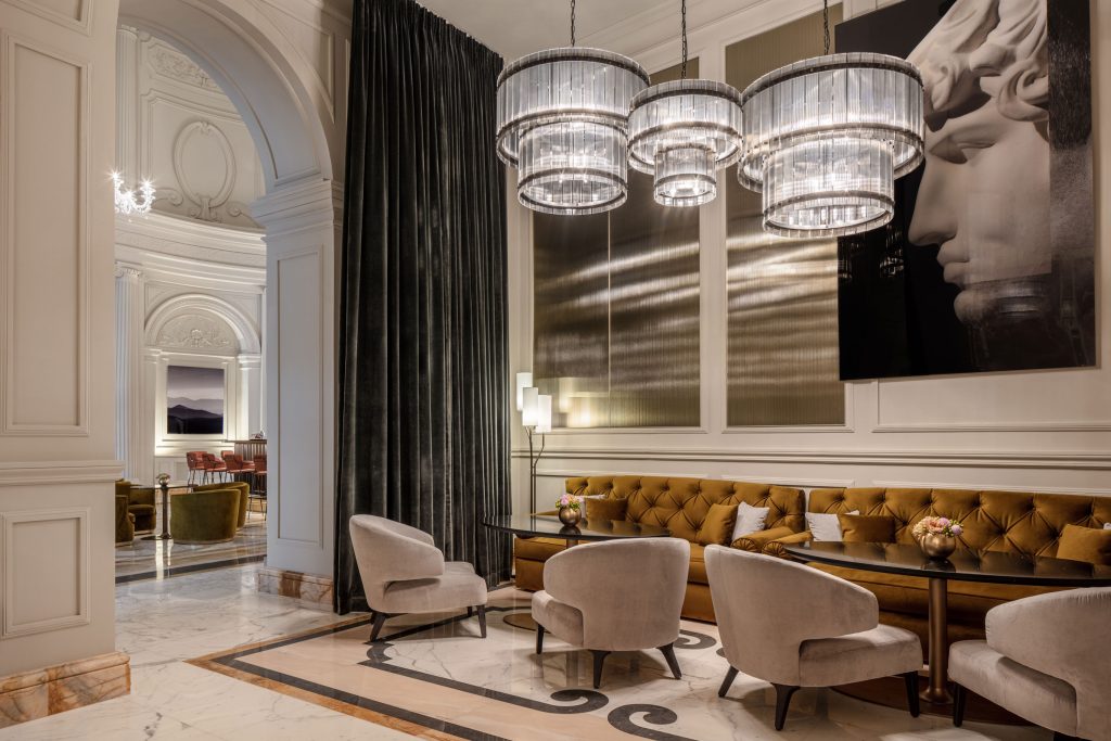 Anantara Palazzo Naiadi Rome Lobby Side Room Hero