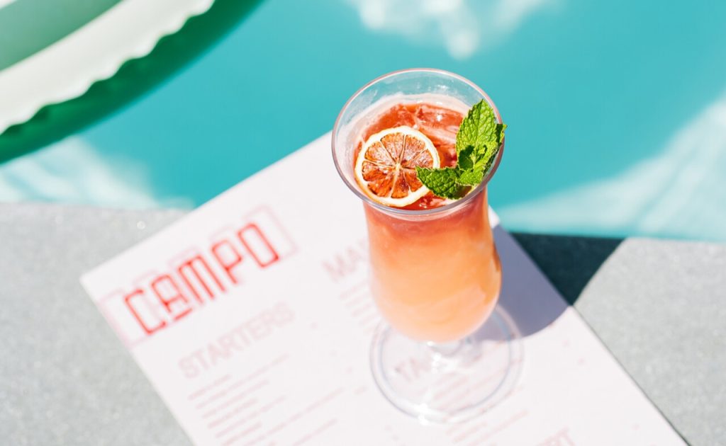 Campo restaurant menu at at Four Seasons Resort and Residences Napa Valley.
