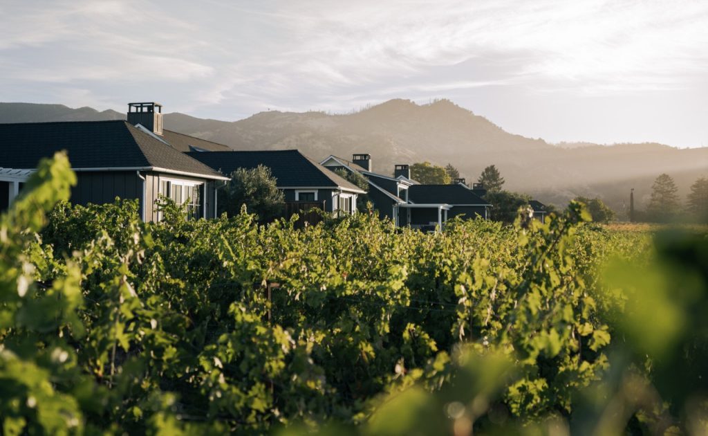 Four Seasons Resort and Residences located in vineyard.
