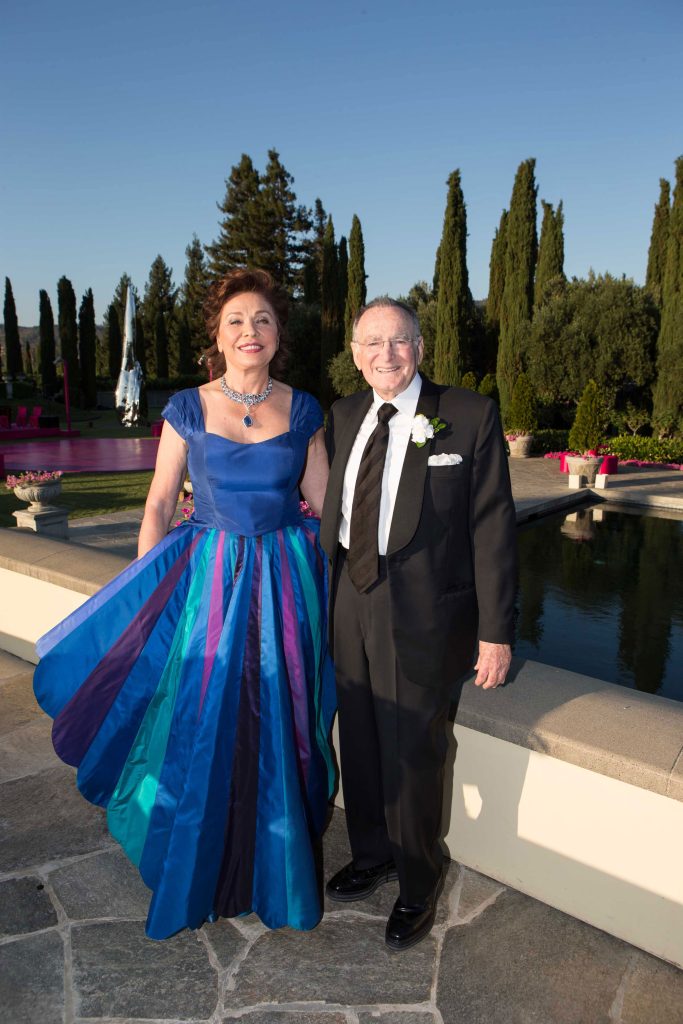 Maria Manetti and Jan Shrem at Villa Mille Rose