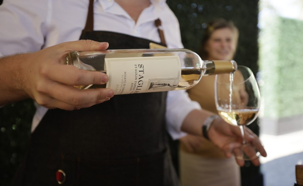 The wine tasting reception featured over 70 wines from Napa and Sonoma Valleys, the Pacific Northwest, and more.