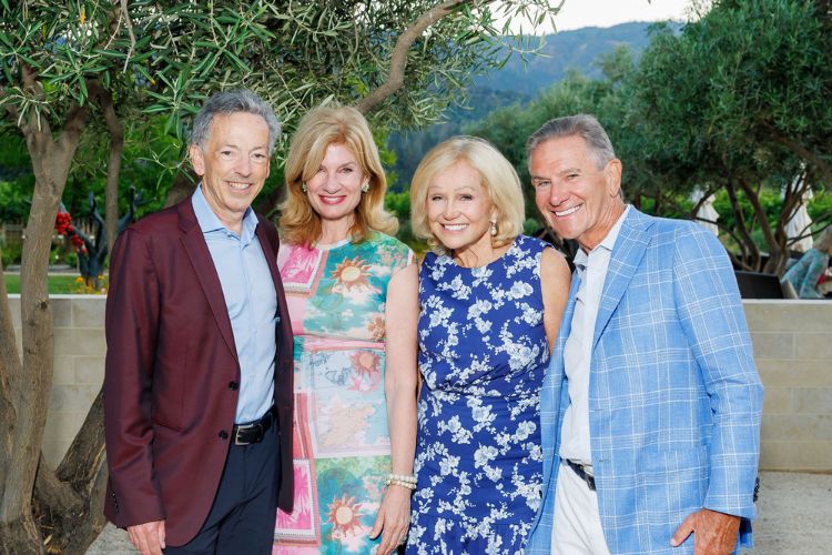 Rick and Karen Walker, Kathryn and Craig Hall