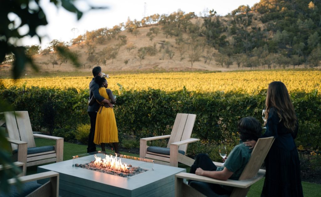 Couples at Four Seasons Resort and Residences Napa Valley.