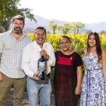 Jeff Cole, Jacobo Angeles, Maria Angeles and Krisha Chhaganlal attend Luncheon at Sullivan Rutherford Estate on October 4th 2025