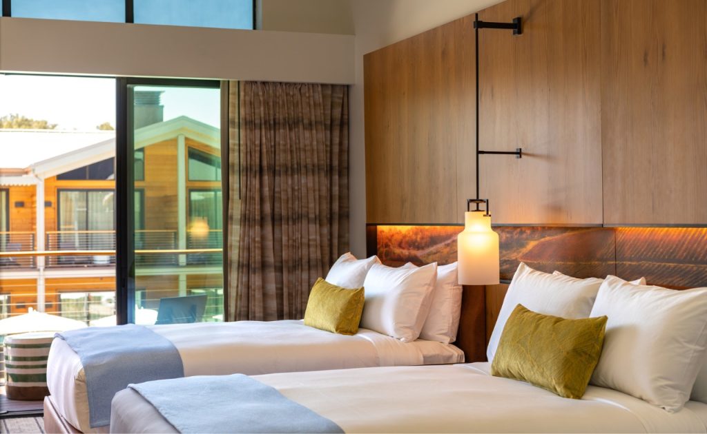 Guest room at Appellation Healdsburg.