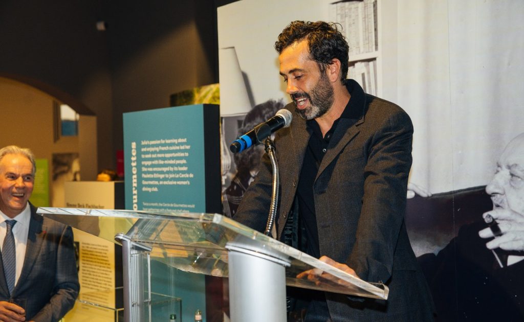 Grant Reynolds during Julia Child Award ceremony