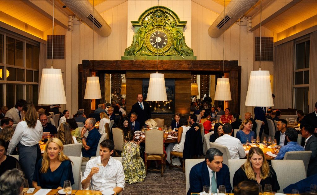 Six-course dinner at PRESS restaurant.